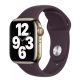 Apple Watch sötét meggypiros szilikon szíj 38/40/41/42MM (Series 10 2024) S/M