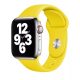 Apple Watch citromsárga szilikon szíj 38/40/41/42MM (Series 10 2024) S/M