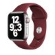 Apple Watch bordó szilikon szíj 38/40/41/42MM (Series 10 2024) M/L