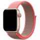 Apple Watch pink tépőzáras szövetszíj 42MM (Series 1-3)/44/45/46/49MM