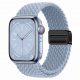 Apple Watch világoskék fonott szíj 38/40/41/42MM (Series 10 2024)