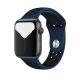 Apple Watch kék-fekete sport szilikon szíj 42MM (Series 1-3)/44/45/46/49MM S/M