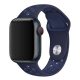 Apple Watch éjkék sport szilikon szíj 38/40/41/42MM (Series 10 2024) S/M