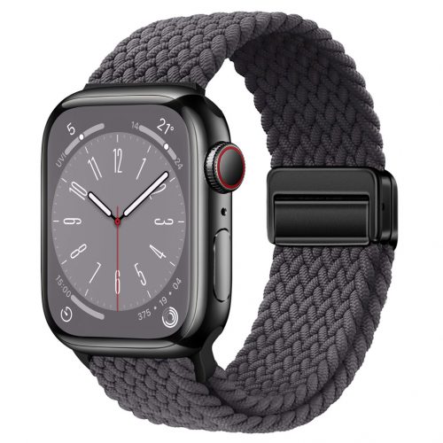 Apple Watch sötétszürke fonott szíj 38/40/41/42MM (Series 10 2024)