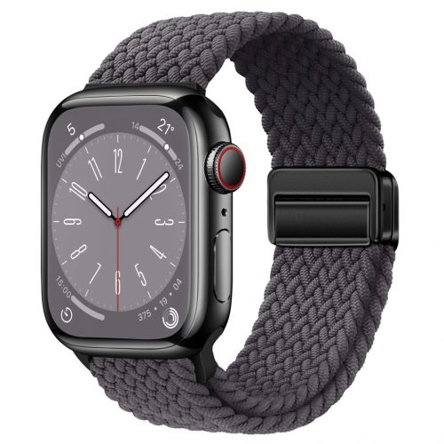 Apple Watch sötétszürke fonott szíj 42MM (Series 1-3)/44/45/46/49MM