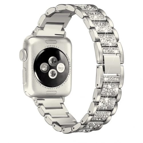 Apple Watch csillagfény diamond fémszíj 38/40/41/42MM (Series 10 2024)