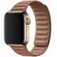 Apple Watch barna bőrpánt 38/40/41/42MM (Series 10 2024)