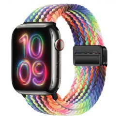   Apple Watch ragyogó szivárvány fonott szíj 38/40/41/42MM (Series 10 2024)