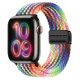 Apple Watch ragyogó szivárvány fonott szíj 38/40/41/42MM (Series 10 2024)