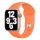 Apple Watch narancssárga szilikon szíj 38/40/41/42MM (Series 10 2024) S/M