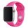 Apple Watch neon rózsaszín szilikon szíj 38/40/41/42MM (Series 10 2024) S/M