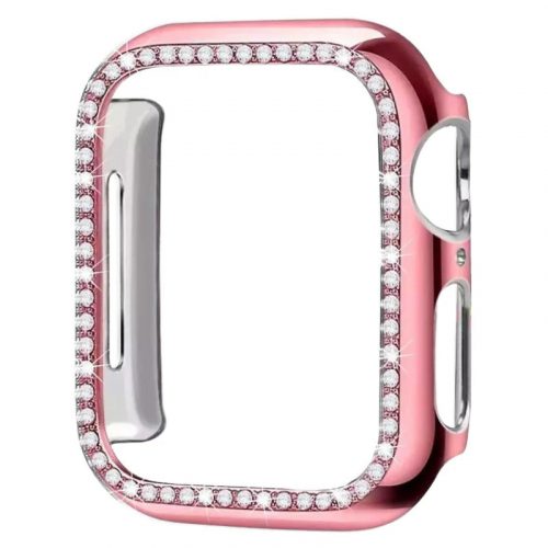 Apple Watch rosepink köves védőkeret 38MM