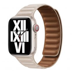   Apple Watch csillagfény bőrpánt 38/40/41/42MM (Series 10 2024)