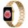 Apple Watch rosegold brilliance köves fémszíj 38/40/41/42MM (Series 10 2024)