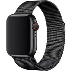   Apple Watch fekete milánói szíj 38/40/41/42MM (Series 10 2024)