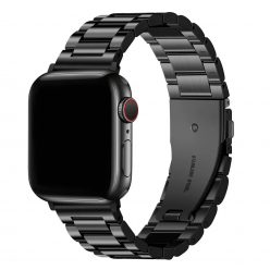   Apple Watch fekete modern fémszíj 38/40/41/42MM (Series 10 2024)