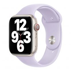   Apple Watch lila szilikon szíj 38/40/41/42MM (Series 10 2024) M/L