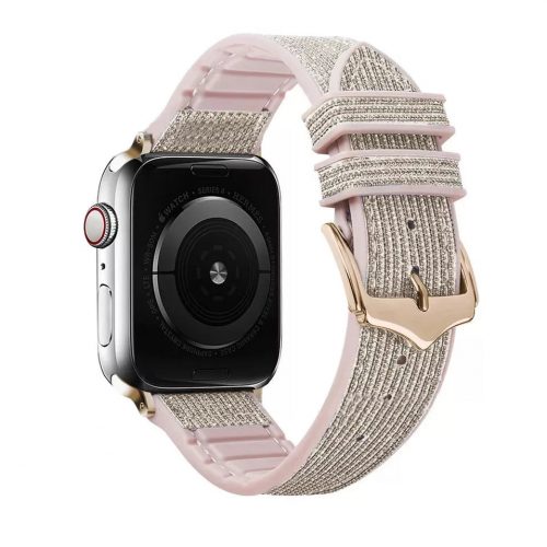 Apple Watch pezsgő csillogós szilikon szíj 38/40/41/42MM (Series 10 2024)