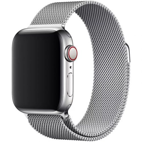 Apple Watch ezüst milánói szíj 38/40/41/42MM (Series 10 2024)