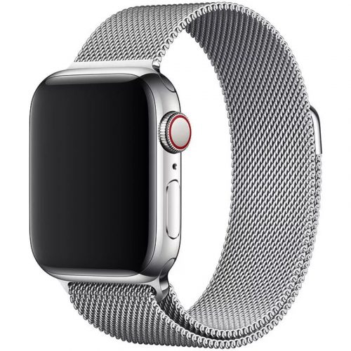 Apple Watch ezüst milánói szíj 42MM (Series 1-3)/44/45/46/49MM