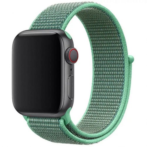 Apple Watch menta tépőzáras szövetszíj 38/40/41/42MM (Series 10 2024)