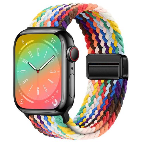 Apple Watch színes fonott szíj 42MM (Series 1-3)/44/45/46/49MM