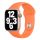 Apple Watch narancssárga szilikon szíj 42MM (Series 1-3)/44/45/46/49MM M/L