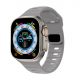 Apple Watch szürke szilikon sportpánt 42MM (Series 1-3)/44/45/46/49MM