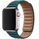 Apple Watch malachit zöld bőrpánt 42MM (Series 1-3)/44/45/46/49MM