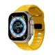 Apple Watch sárga szilikon sportpánt 42MM (Series 1-3)/44/45/46/49MM