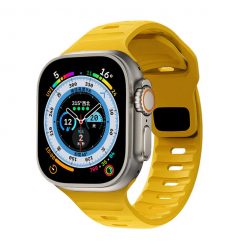   Apple Watch sárga szilikon sportpánt 38/40/41/42MM (Series 10 2024)