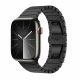 Apple Watch fekete link fémszíj 42MM (Series 1-3)/44/45/46/49MM