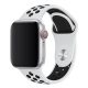 Apple Watch fehér-fekete sport szilikon szíj 42MM (Series 1-3)/44/45/46/49MM S/M