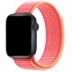 Apple Watch újpiros tépőzáras szövetszíj 38/40/41/42MM (Series 10 2024)