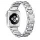 Apple Watch ezüst diamond fémszíj 38/40/41/42MM (Series 10 2024)