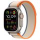 Apple Watch bézs-narancs-kék terep szíj 38/40/41/42MM (Series 10 2024)