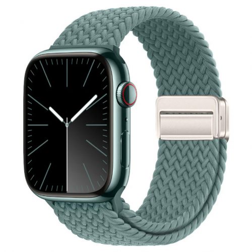 Apple Watch fenyőzöld fonott szíj 42MM (Series 1-3)/44/45/46/49MM