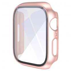   Apple Watch rosepink műanyag védőtok edzett üveggel 42MM (Series 1/2/3)