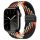 Apple Watch fekete/szivárvány fonott szíj 38/40/41/42MM (Series 10 2024)