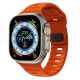 Apple Watch narancssárga szilikon sportpánt 38/40/41/42MM (Series 10 2024)