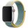 Apple Watch zöld-sárga tépőzáras szövetszíj 38/40/41/42MM (Series 10 2024)