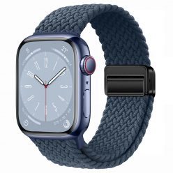   Apple Watch sötétkék fonott szíj 42MM (Series 1-3)/44/45/46/49MM