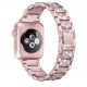 Apple Watch rosepink diamond fémszíj 38/40/41/42MM (Series 10 2024)