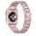 Apple Watch rosepink diamond fémszíj 42MM (Series 1-3)/44/45/46/49MM