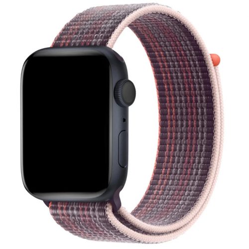 Apple Watch bodzabogyó tépőzáras szövetszíj 42MM (Series 1-3)/44/45/46/49MM