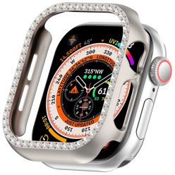 Apple Watch csillagfény köves védőkeret 42MM (Series 10)