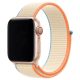 Apple Watch krém tépőzáras szövetszíj 38/40/41/42MM (Series 10 2024)