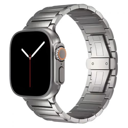 T04 Apple Watch Ultra titán fémszíj 49MM